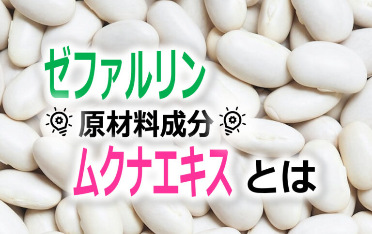 ゼファルリン原材料成分ムクナエキスとは